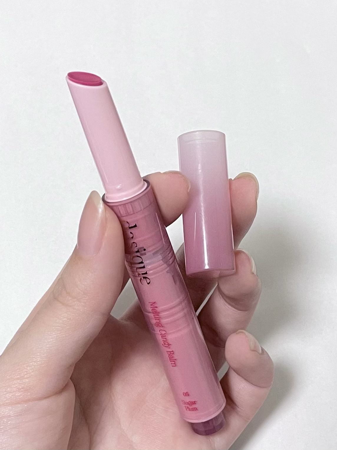 メルティングキャンディーバーム/dasique/口紅を使ったクチコミ（3枚目）