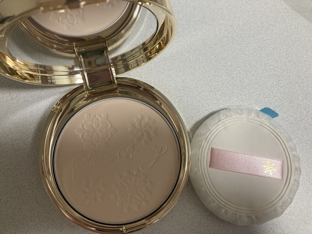 スノービューティー ホワイトニング スキンケアパウダーP2021		/スノービューティー/プレストパウダーを使ったクチコミ（2枚目）