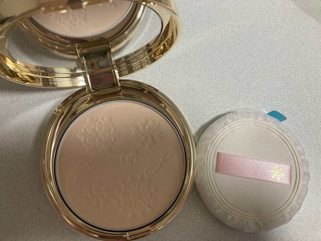 スノービューティー ホワイトニング スキンケアパウダーP2021		/スノービューティー/プレストパウダーを使ったクチコミ(2枚目)