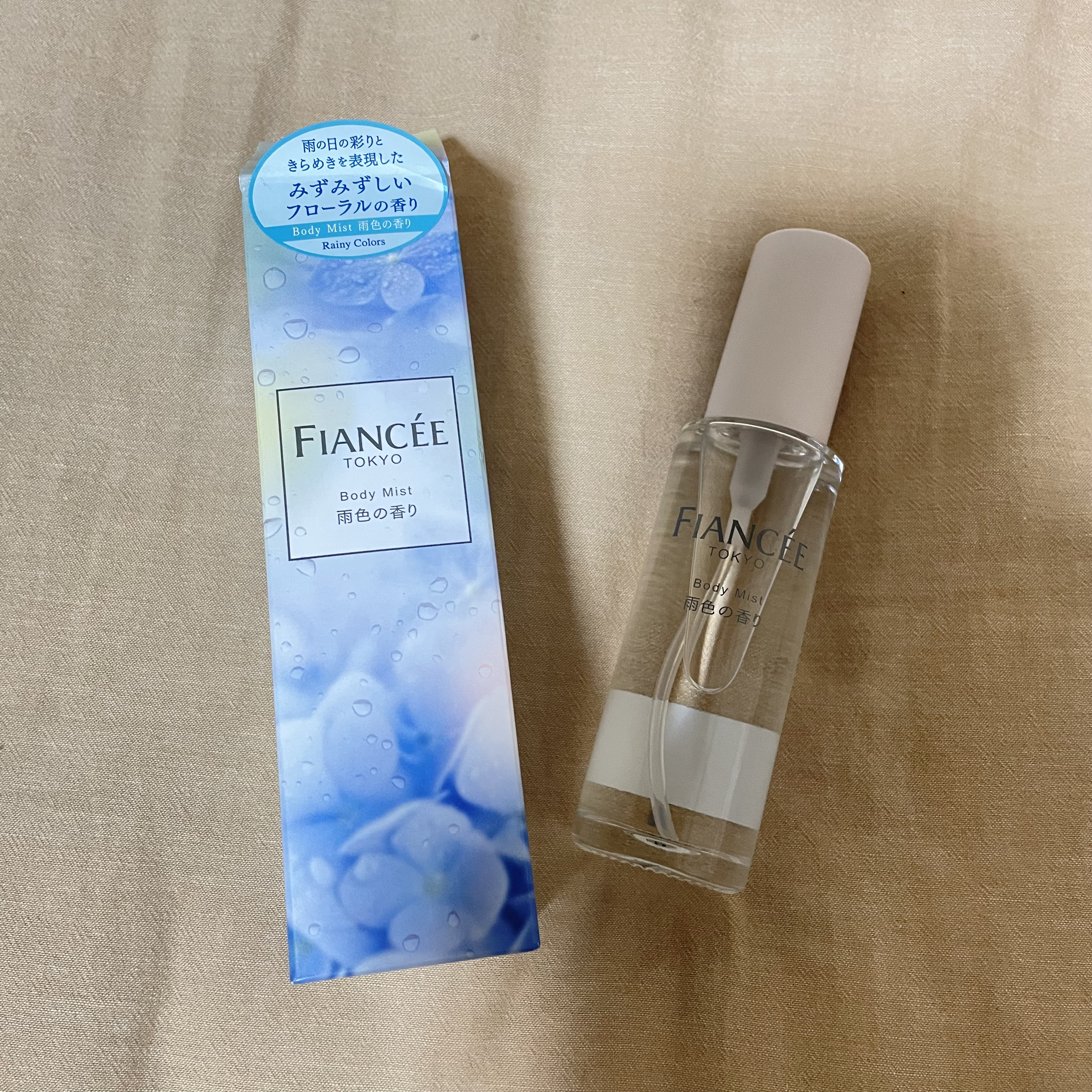 ボディミスト 雨色の香り/フィアンセ/香水を使ったクチコミ（1枚目）