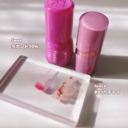 フィー 3Dボリューミンググロス/fwee/リップグロスを使ったクチコミ(3枚目)