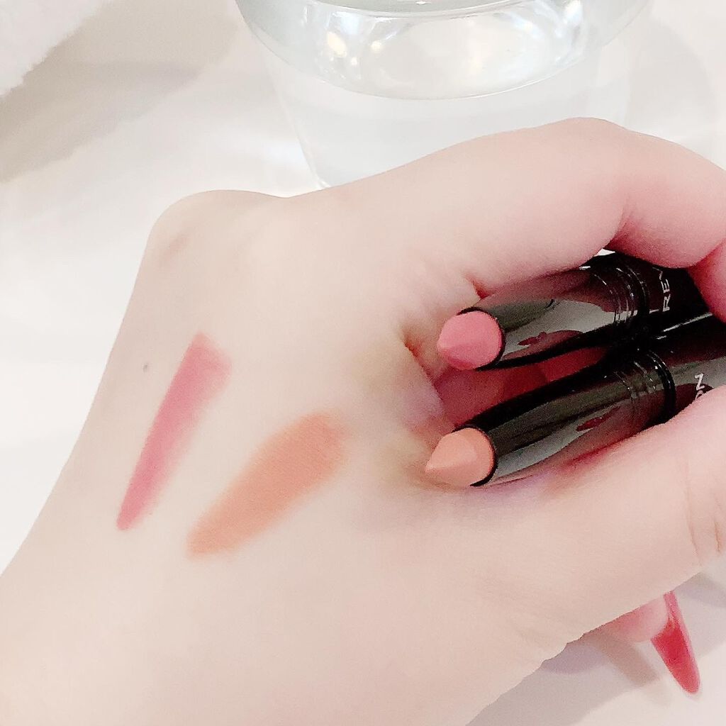 レブロン カラーステイ マット ライト クレヨン/REVLON/口紅を使ったクチコミ(5枚目)