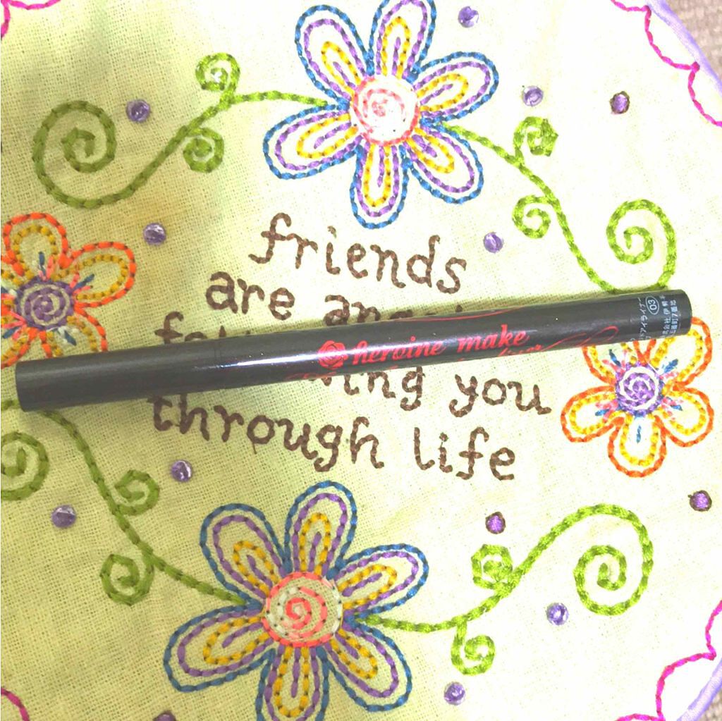 スムースリキッドアイライナー スーパーキープ/ヒロインメイク/リキッドアイライナーを使ったクチコミ(1枚目)