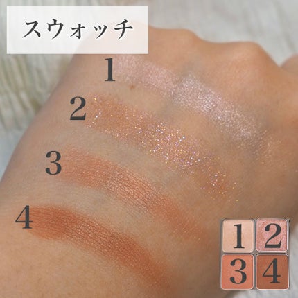 インザミラーアイパレット/Ririmew/アイシャドウパレットを使ったクチコミ(4枚目)