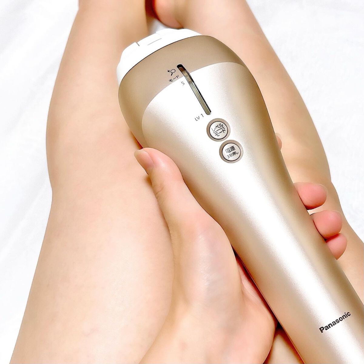 光美容器 光エステ<ボディ&フェイス用> ES-WP98/Panasonic/家庭用脱毛器を使ったクチコミ(6枚目)
