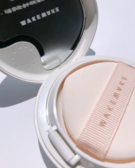 ビーガンクリーンピュアカバークッション/wakemake/クッションファンデーションを使ったクチコミ(3枚目)