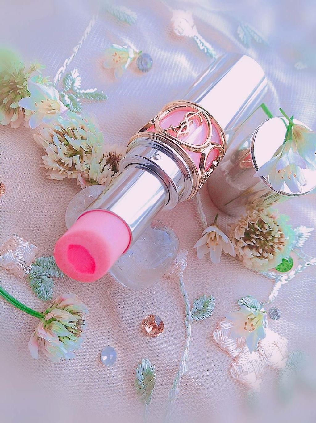 ヴォリュプテ ティントインバーム/YVES SAINT LAURENT BEAUTE/口紅を使ったクチコミ(1枚目)