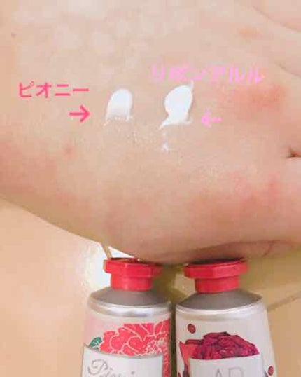 ぽんぬ on LIPS 「L'OCCITANEハンドクリーム30ml【ピオニー】【リボン..」(4枚目)