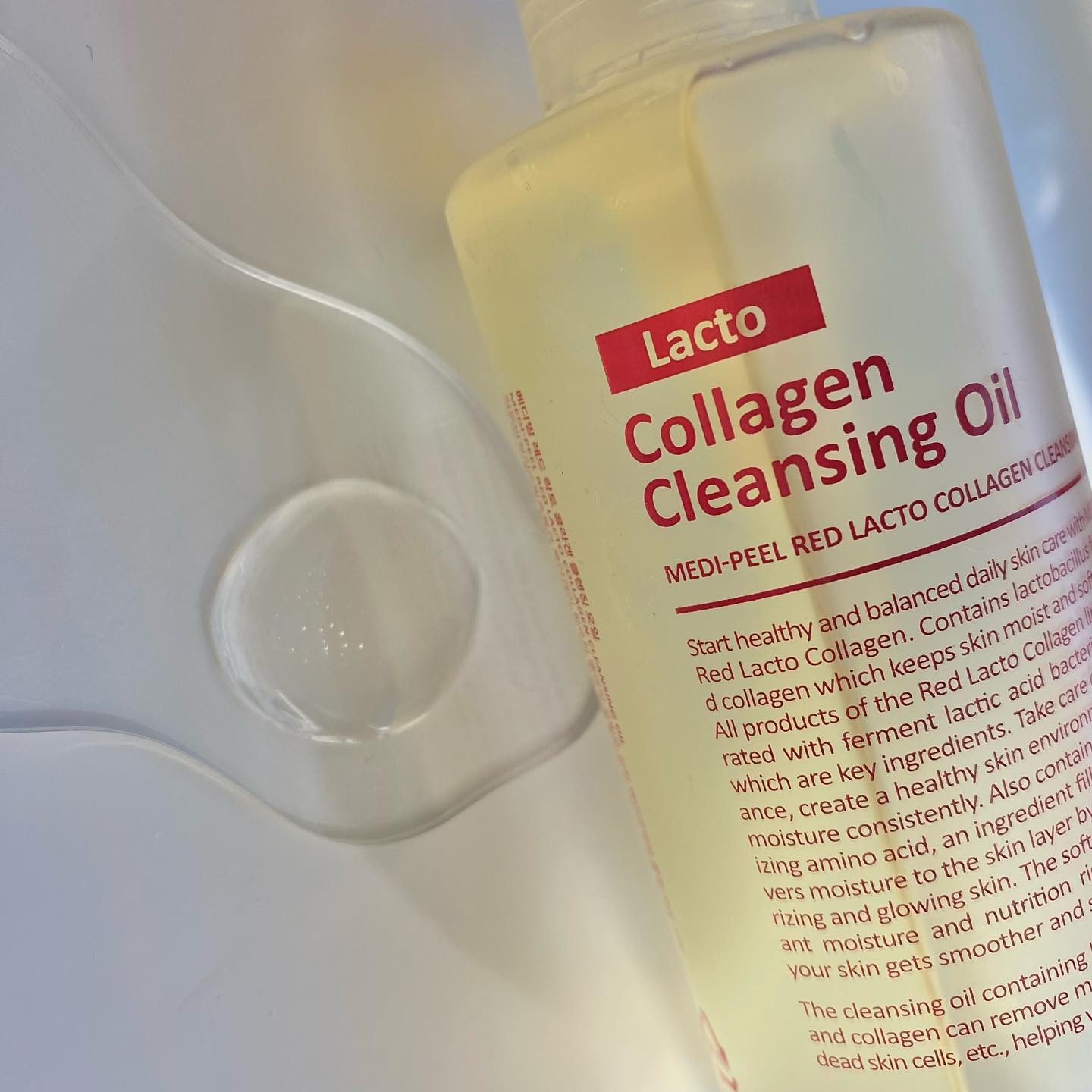 レッドラクトコラーゲンクレンジングオイル/MEDIPEEL/オイルクレンジングを使ったクチコミ（2枚目）