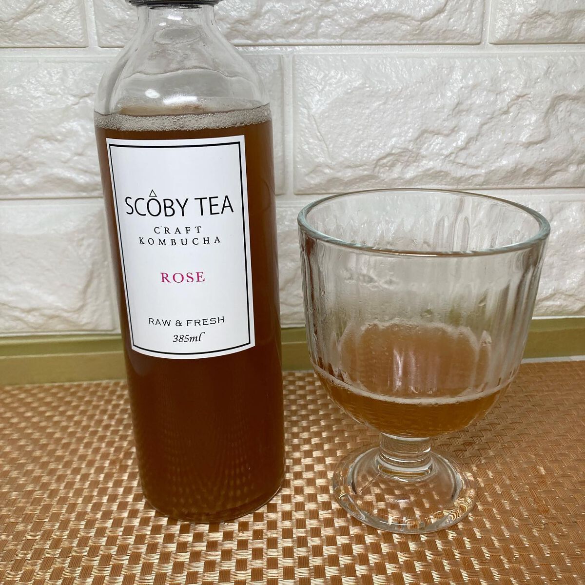 ちゃんぶぅ 投稿ある方フォロバ💕あんまり開かないから遅いよ on LIPS 「ようやくさ‥コンブチャデビューしました。出るなこれ💩『SCOB..」(4枚目)