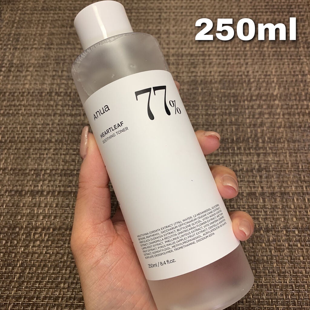 ドクダミ 77 スージングトナー/Anua/化粧水を使ったクチコミ(3枚目)