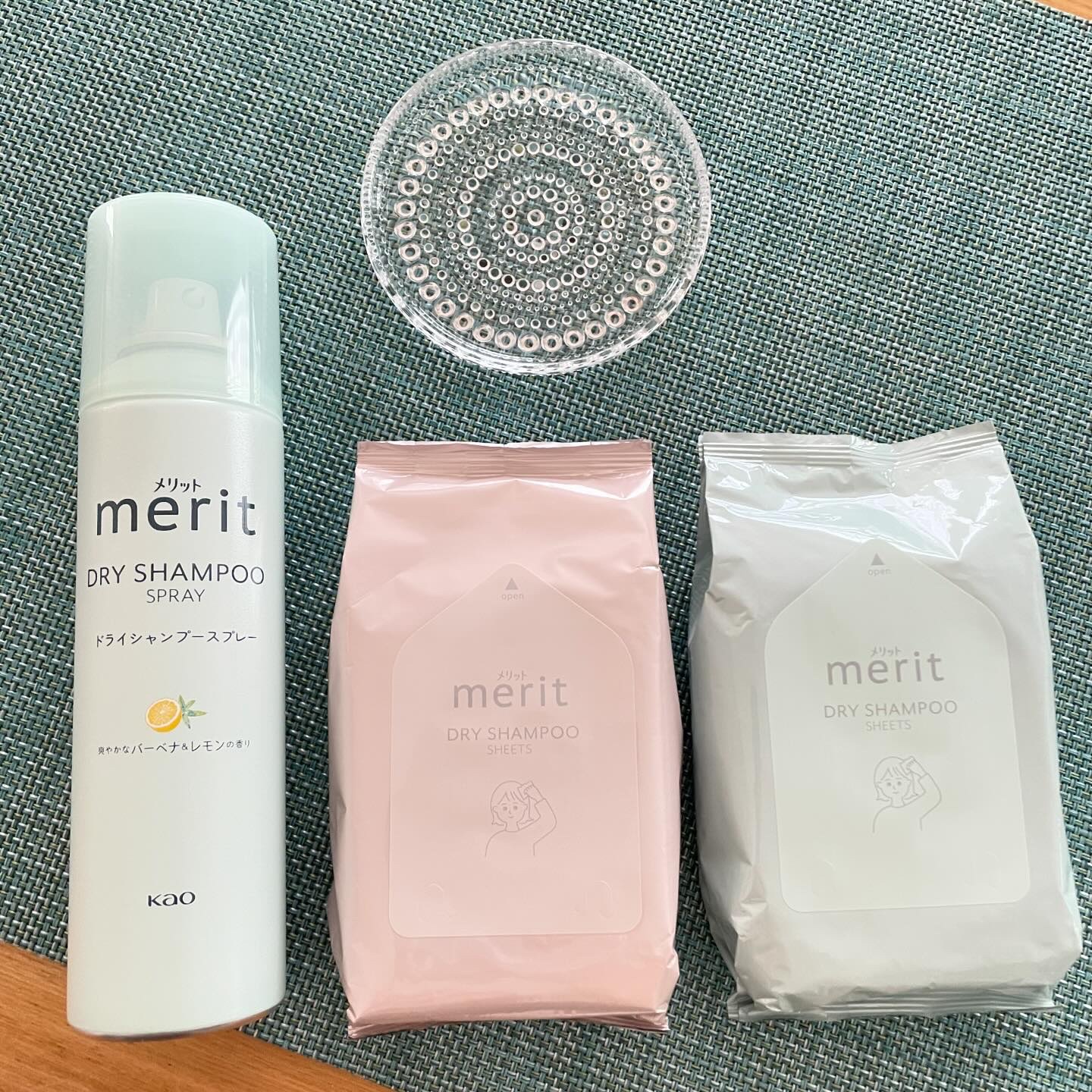 メリット ドライシャンプーシート さらっと髪まとまるタイプ/メリット/ドライシャンプーを使ったクチコミ（2枚目）