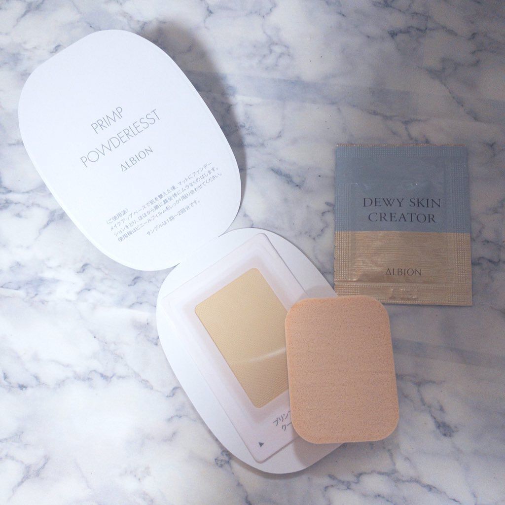 プリンプ パウダレスト/ALBION/パウダーファンデーションを使ったクチコミ(1枚目)