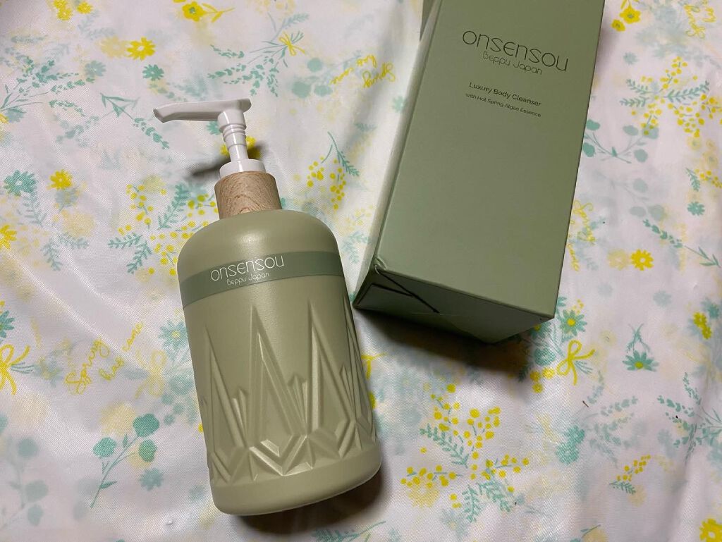 温泉藻配合ボディクレンザー/ONSENSOU/ボディソープを使ったクチコミ（1枚目）