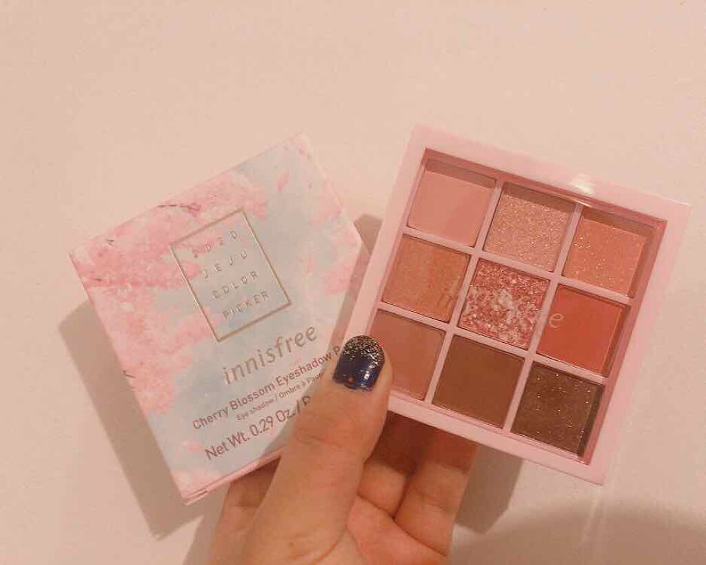 チェリーブロッサム アイシャドウ パレット 2020 Jeju Color Picker/innisfree/アイシャドウパレットを使ったクチコミ(1枚目)