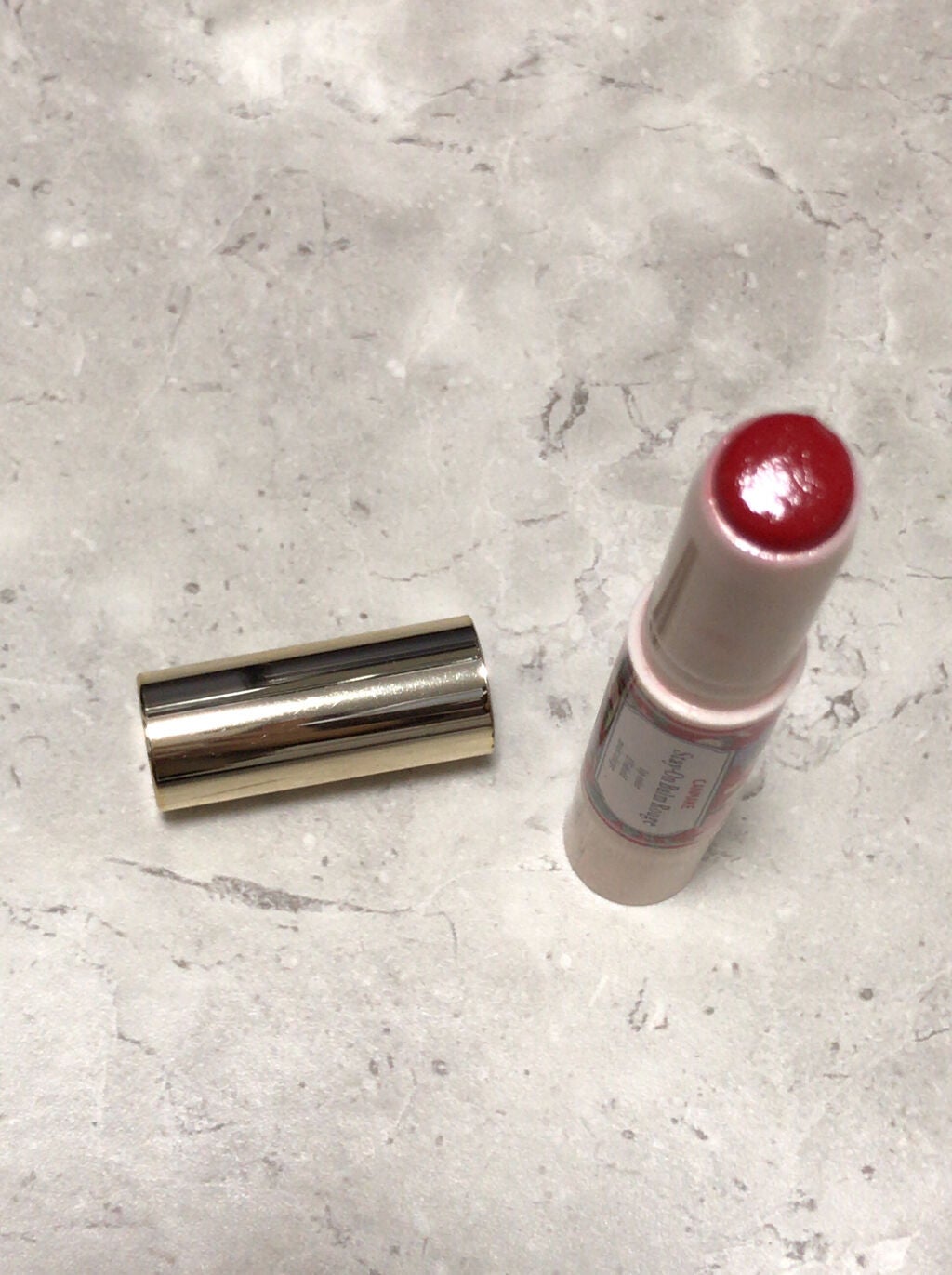 ステイオンバームルージュ/キャンメイク/口紅を使ったクチコミ(2枚目)