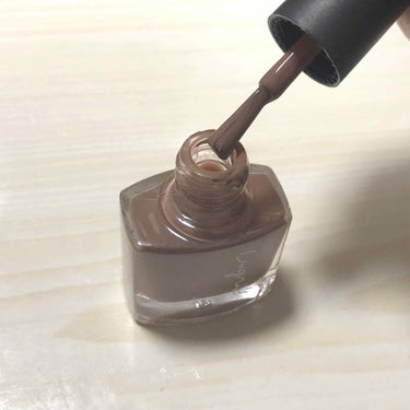 Gina Gina 2019年7月号のクチコミ「Gina summer 
×Ungrid ネイルカラー ココア

チョコレートのような深みのあ.....」（3枚目）