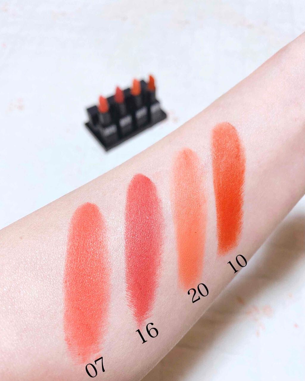 ルージュガンゼロエアー/wakemake/口紅を使ったクチコミ(5枚目)