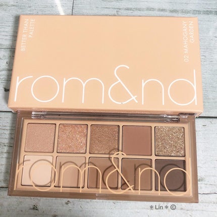 ベターザンパレット/rom&nd/アイシャドウパレットを使ったクチコミ(6枚目)