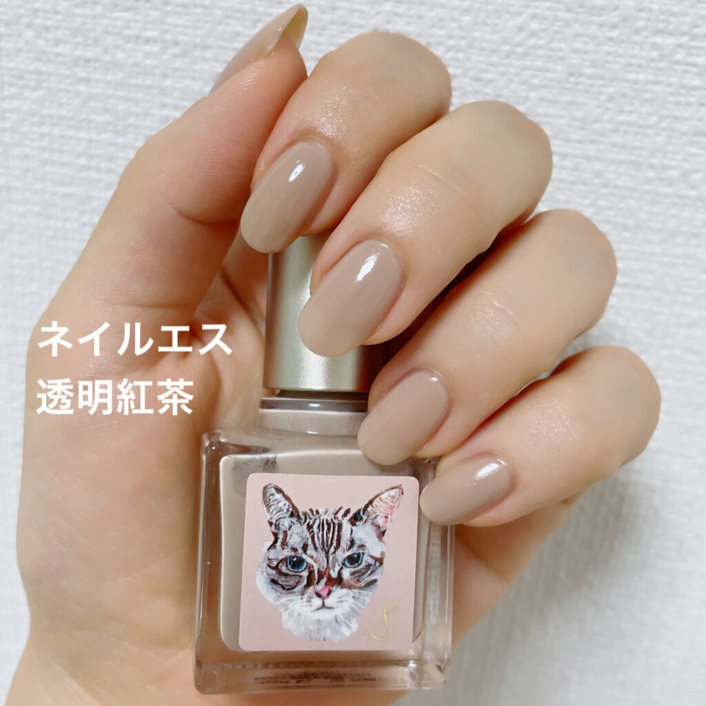 送料無料/新品 ネイルエス ハンドクリーム 透明紅茶の香り