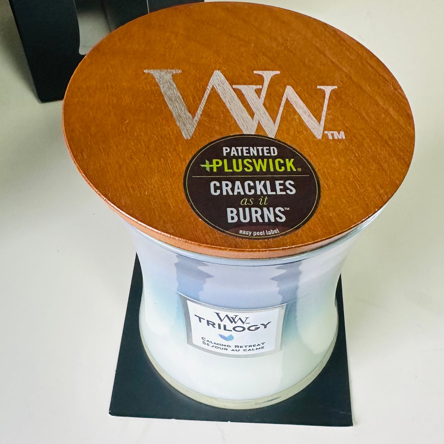 アロマキャンドル ウッドウィック WoodWick トリロジー ジャーM/WoodWick/アロマキャンドルを使ったクチコミ(4枚目)