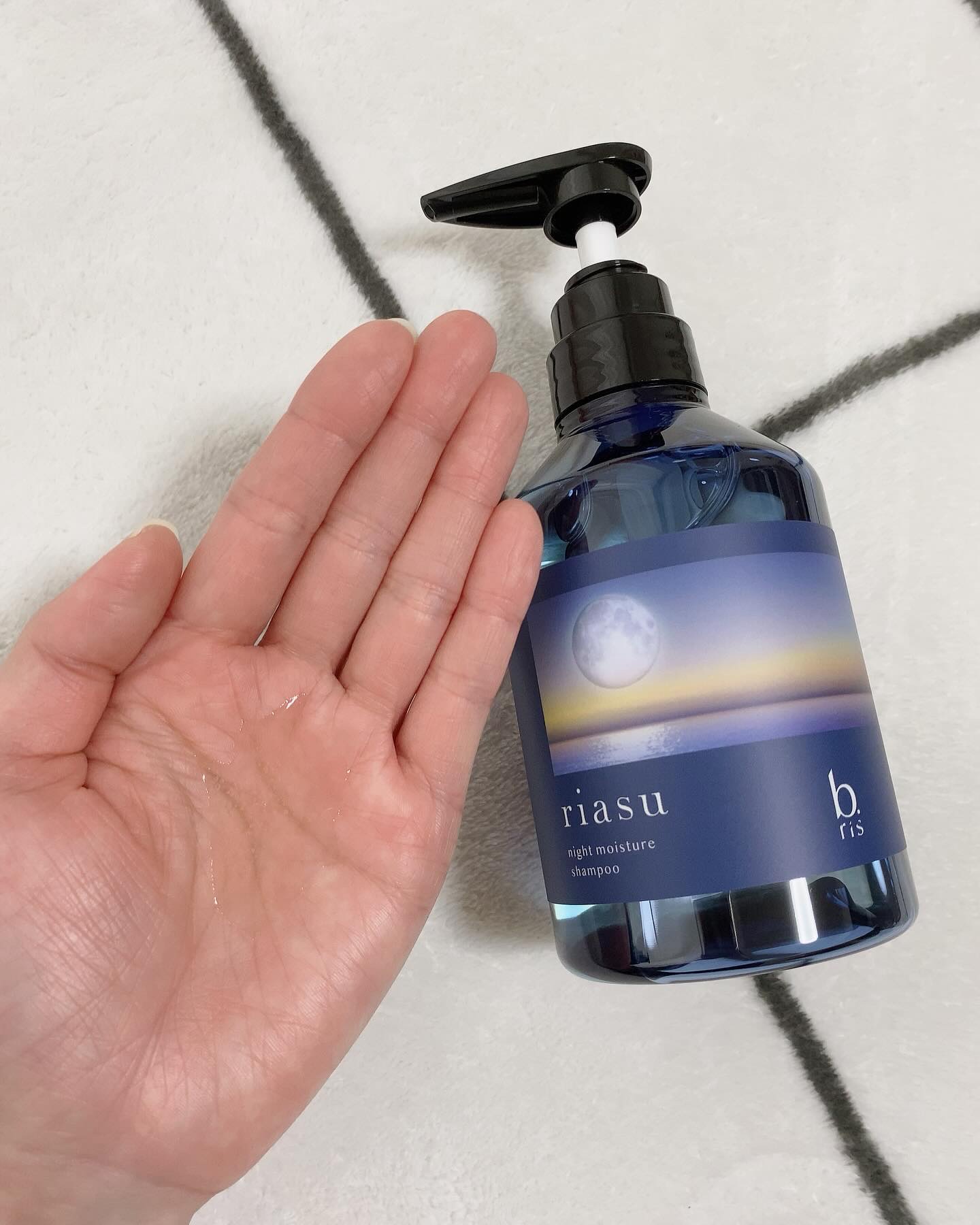 リアス ナイト モイスチャー シャンプー/トリートメント シトラスハーブの⾹り/riasu/市販シャンプーを使ったクチコミ（2枚目）