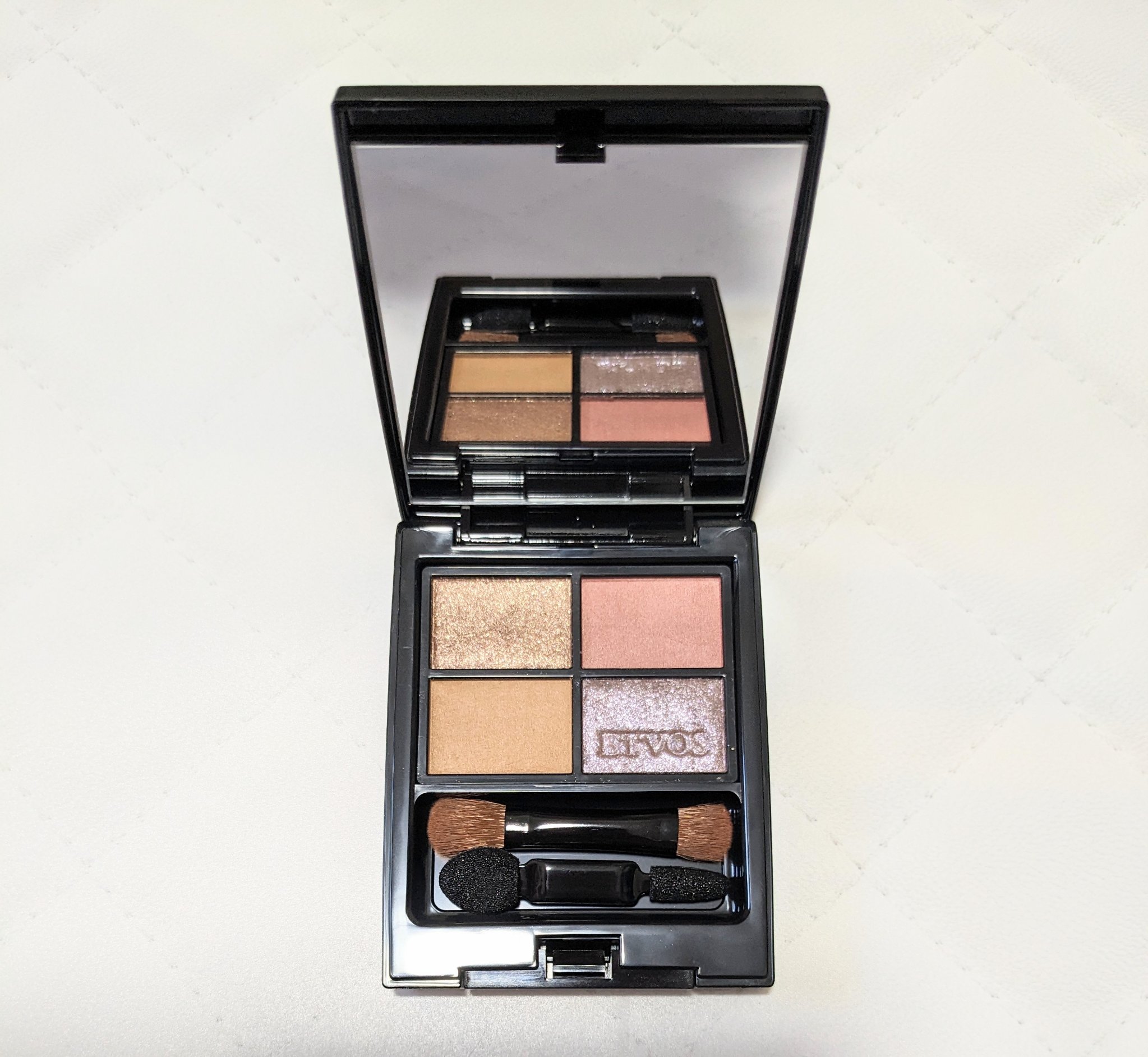 ミネラルクラッシィシャドー/エトヴォス/アイシャドウパレットを使ったクチコミ（2枚目）