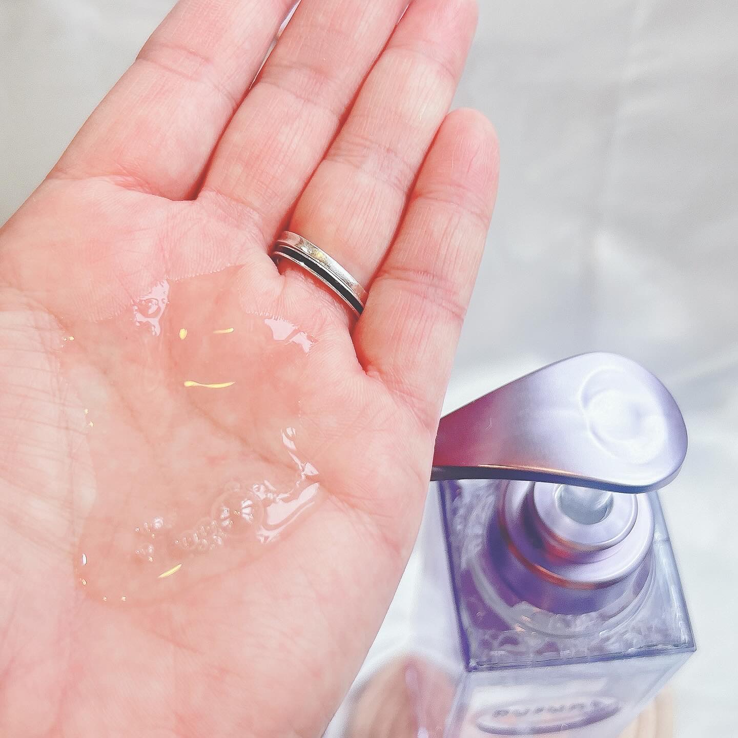 プルント リライト美容液ヘアミルク/Purunt./ヘアミルクを使ったクチコミ（2枚目）