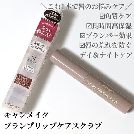 プランプリップケアスクラブ/キャンメイク/リップスクラブを使ったクチコミ(1枚目)