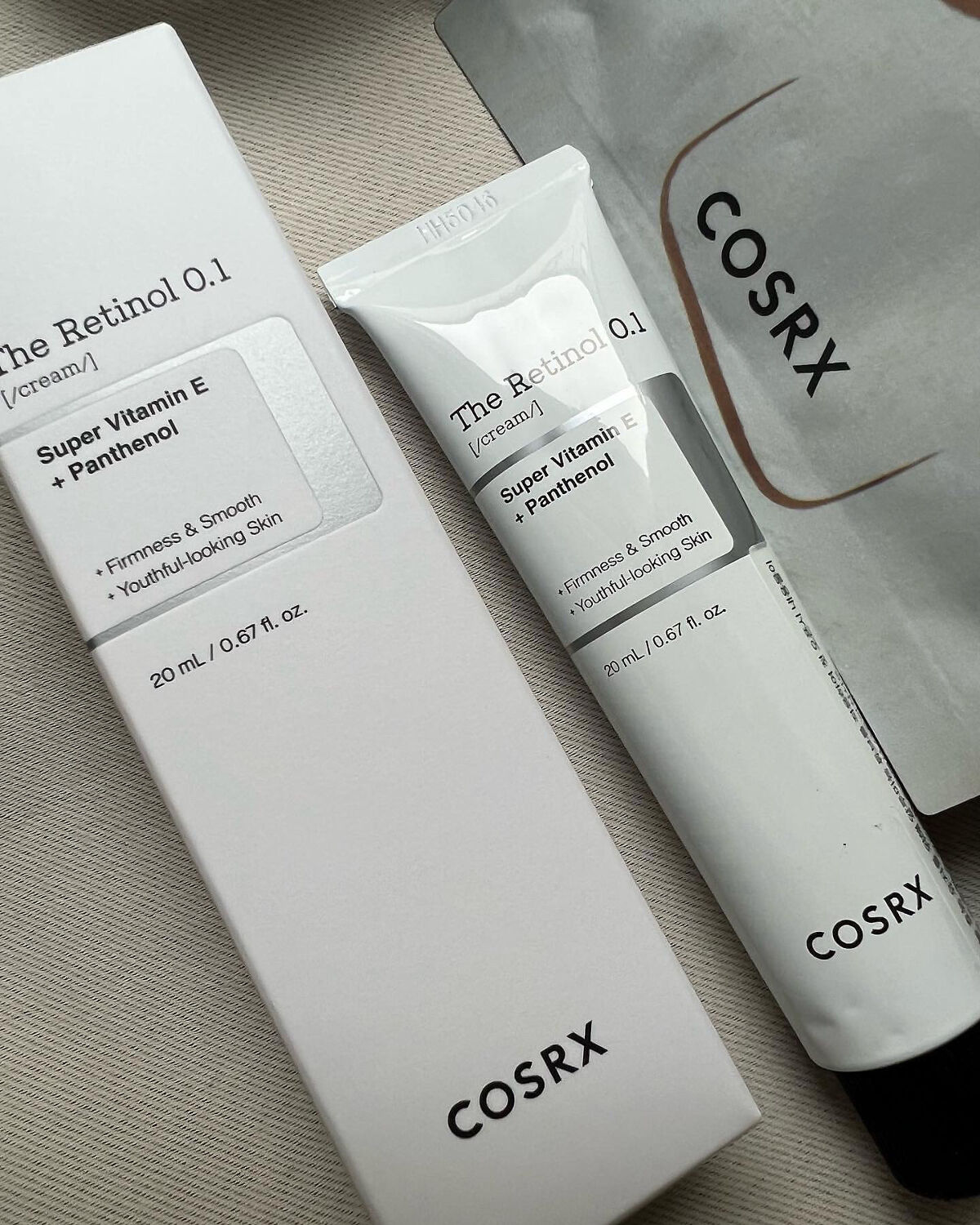 RXザ・レチノール0.1クリーム/COSRX/フェイスクリームを使ったクチコミ（1枚目）