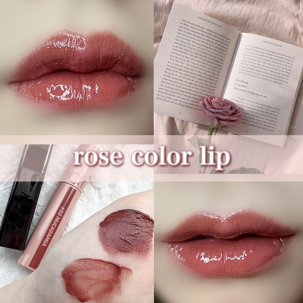 ジューシーラスティングティント/rom&nd/リップティントを使ったクチコミ（1枚目）