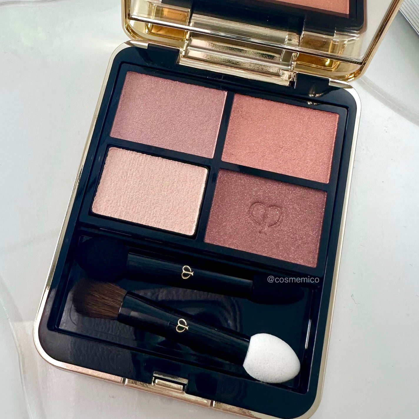 オンブルクルールクアドリ/クレ・ド・ポー ボーテ/アイシャドウパレットを使ったクチコミ(1枚目)