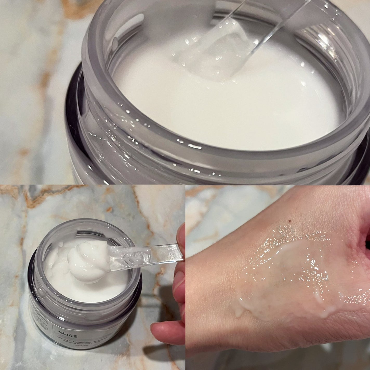 フレッシュリージュースドビタミンEマスク(90g)/Klairs/フェイスクリームを使ったクチコミ(2枚目)