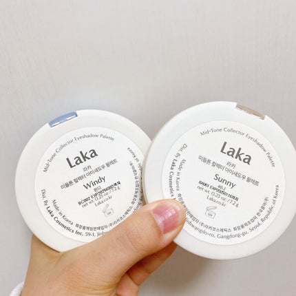 ミドルトーンアイシャドウコレクターパレット/Laka/アイシャドウパレットを使ったクチコミ(3枚目)