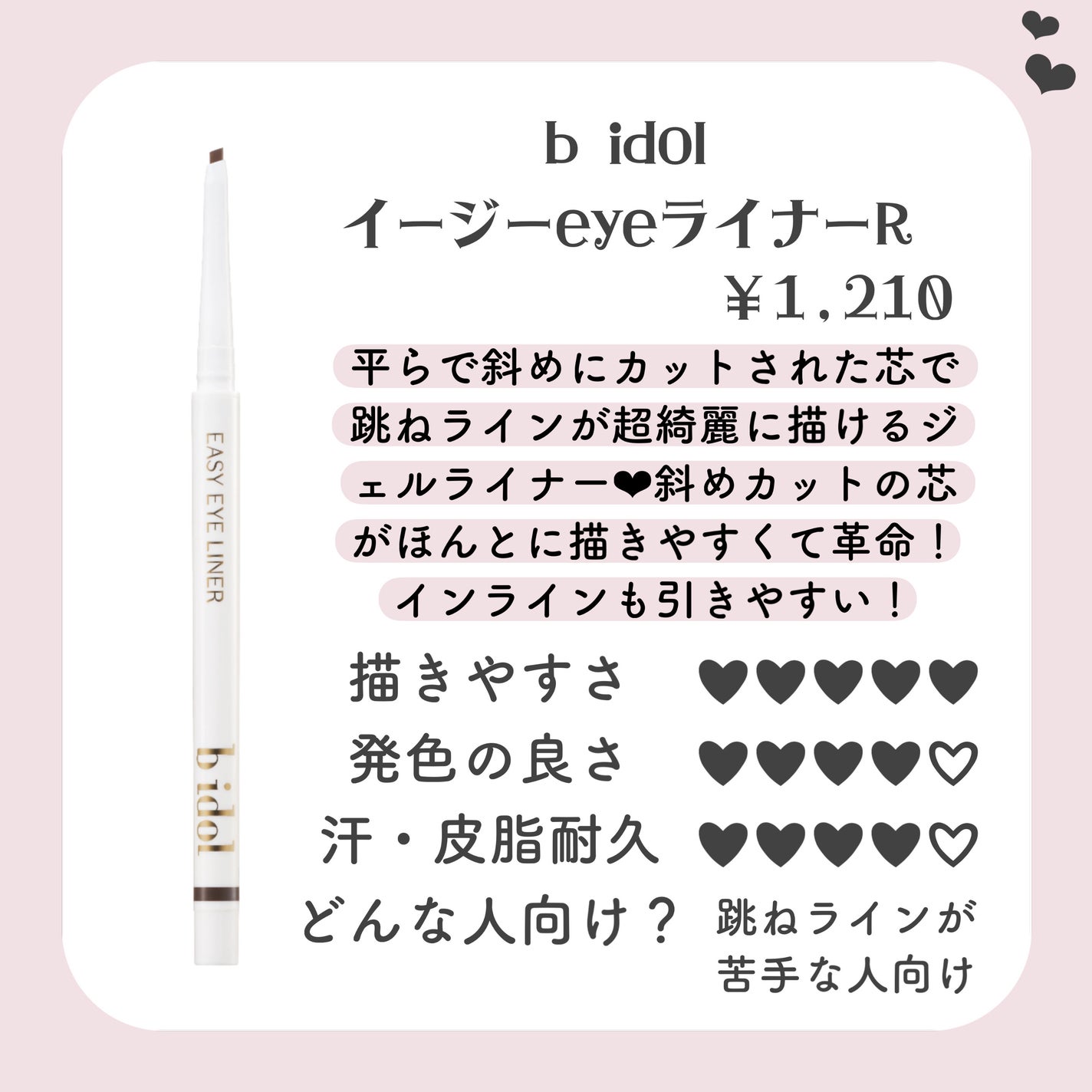 ジェルアイライナー/CEZANNE/ジェルアイライナーを使ったクチコミ(8枚目)