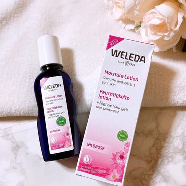 WELEDA ワイルドローズ モイスチャーローションのクチコミ「ワイルドローズ モイスチャーローション
使ってみました🫰🏻💗

スイス生まれのオーガニックコス.....」（1枚目）