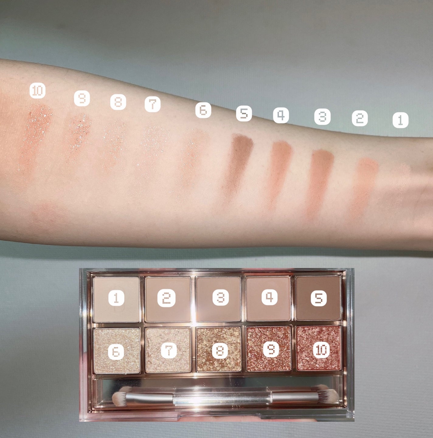 プロ アイ パレット/CLIO/アイシャドウパレットを使ったクチコミ(3枚目)