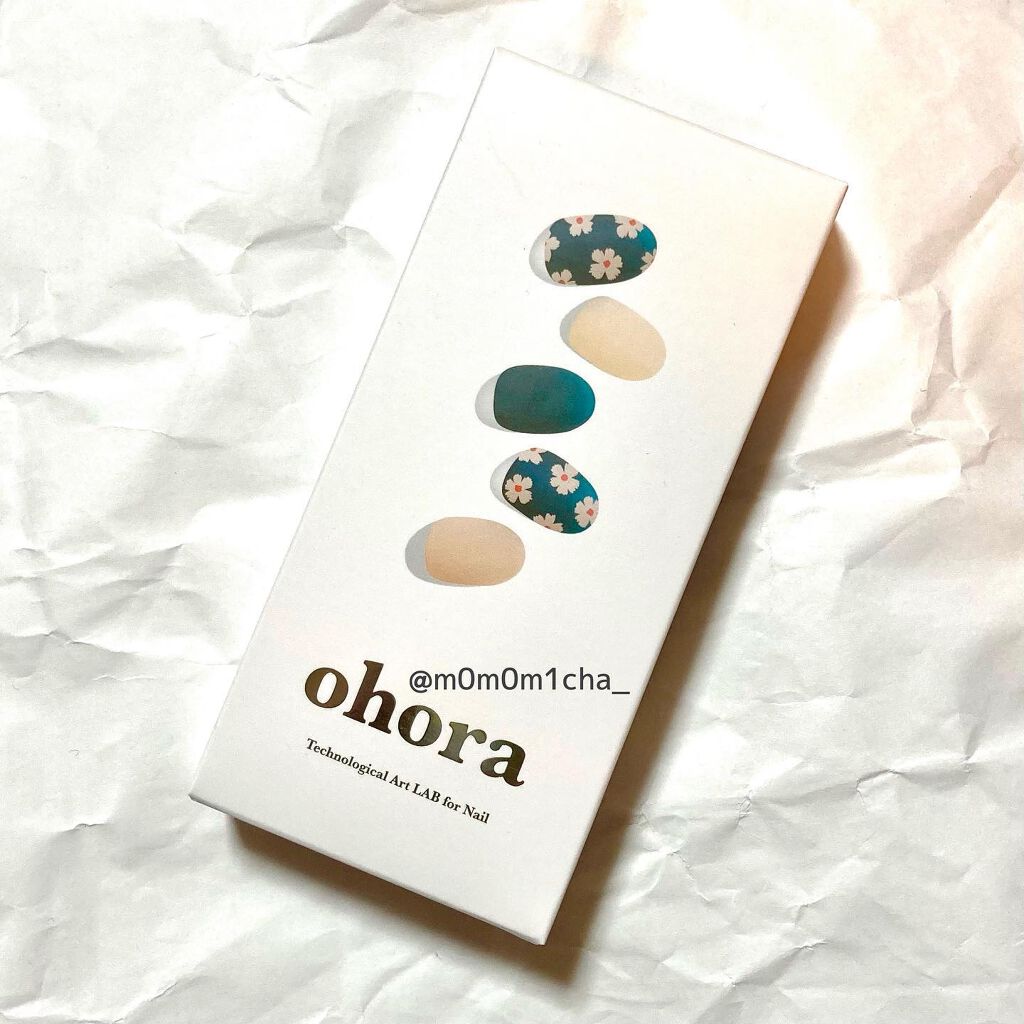 セミキュアジェルネイル(ハンド)/ohora/ネイルシールを使ったクチコミ(2枚目)