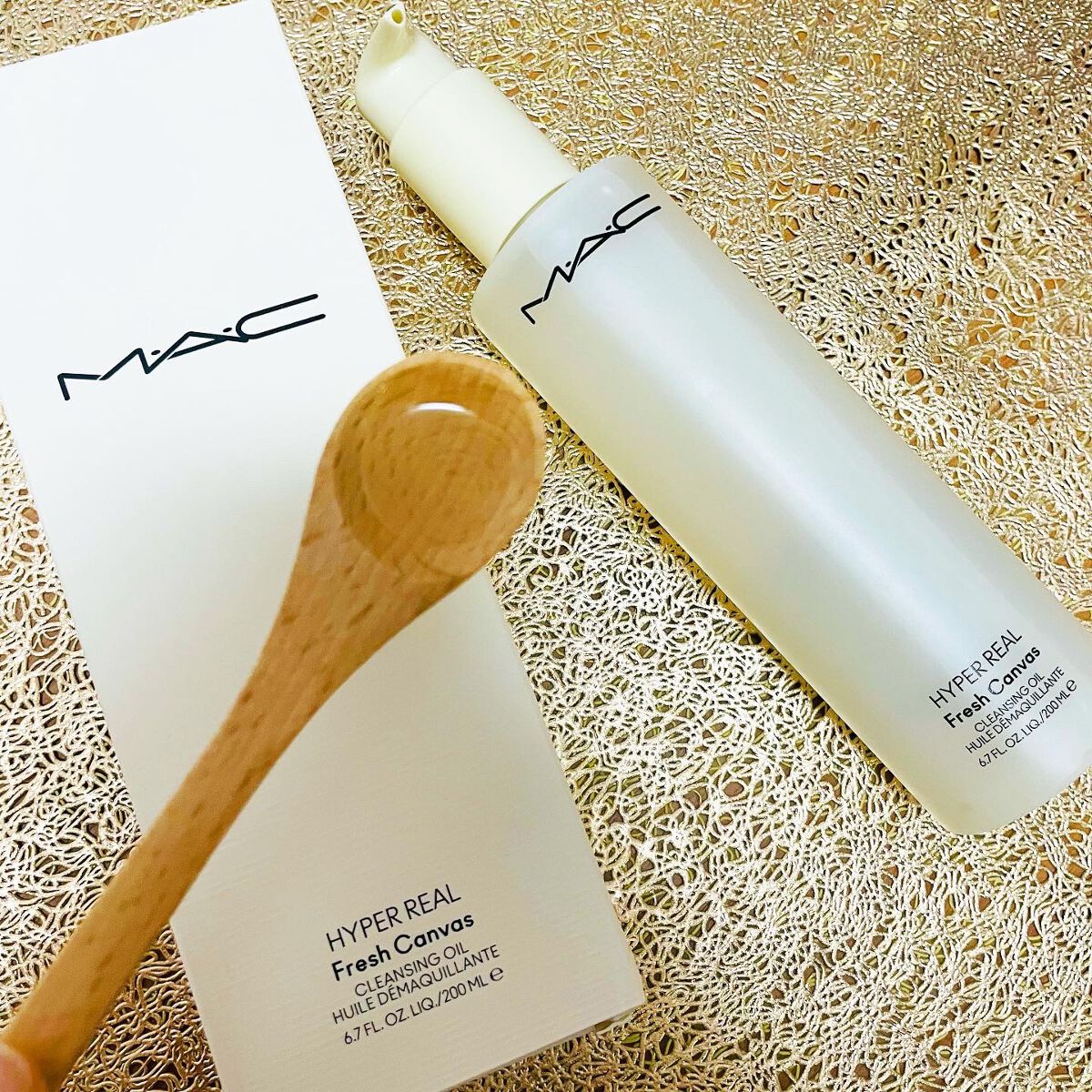 ハイパー リアル フレッシュ キャンバス クレンジング オイル/M・A・C/オイルクレンジングを使ったクチコミ（2枚目）