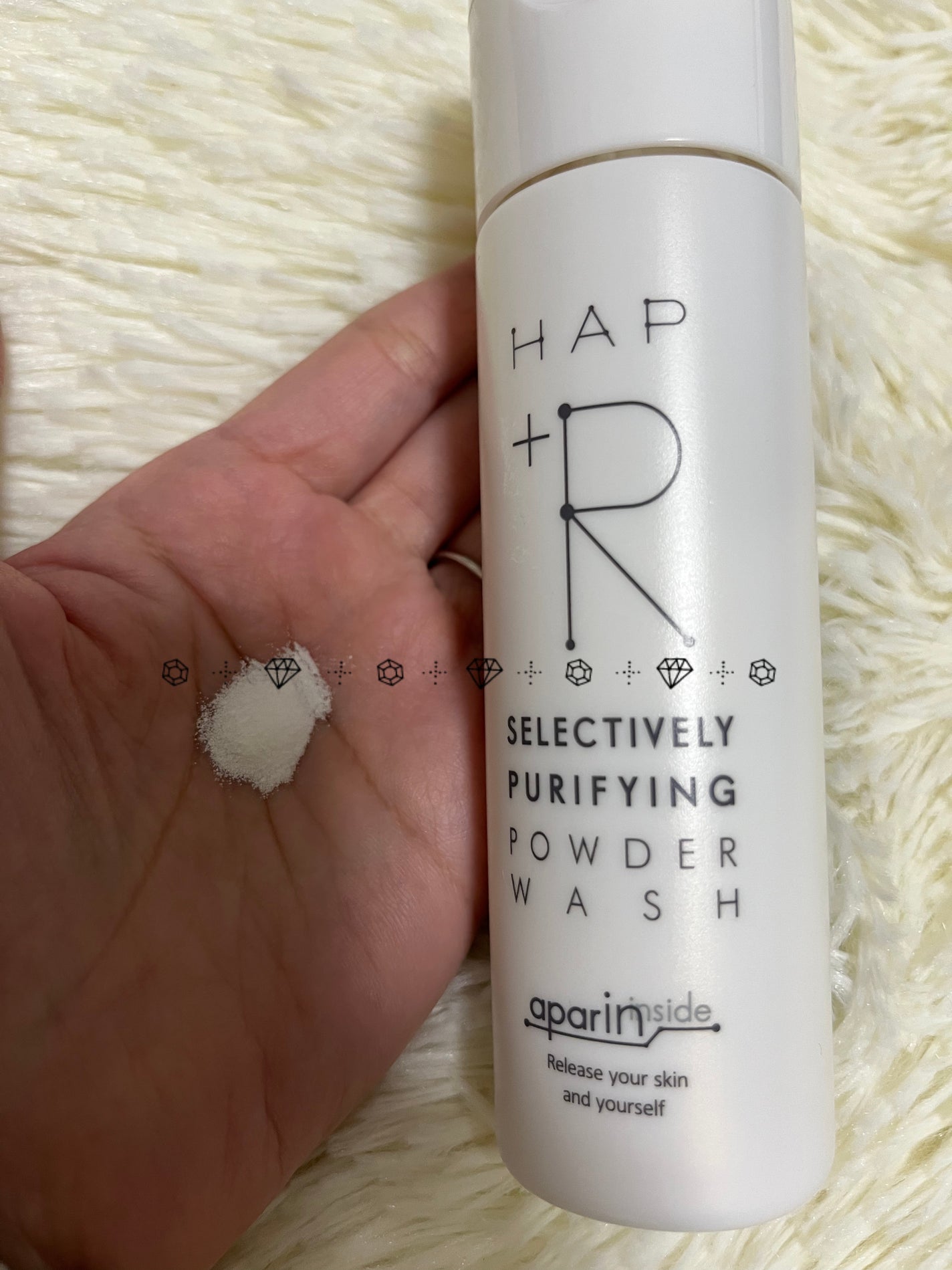 ハップアール パウダーウォッシュ/HAP+R/洗顔パウダーを使ったクチコミ(2枚目)