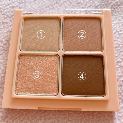 ベターザンアイズ/rom&nd/アイシャドウパレットを使ったクチコミ(4枚目)