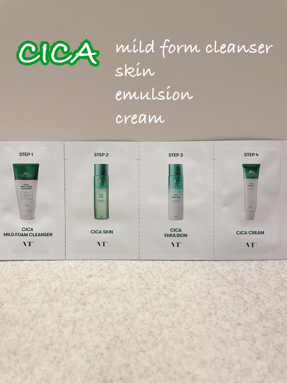 CICA マイルドフォームクレンザー/VT/洗顔フォームを使ったクチコミ（1枚目）