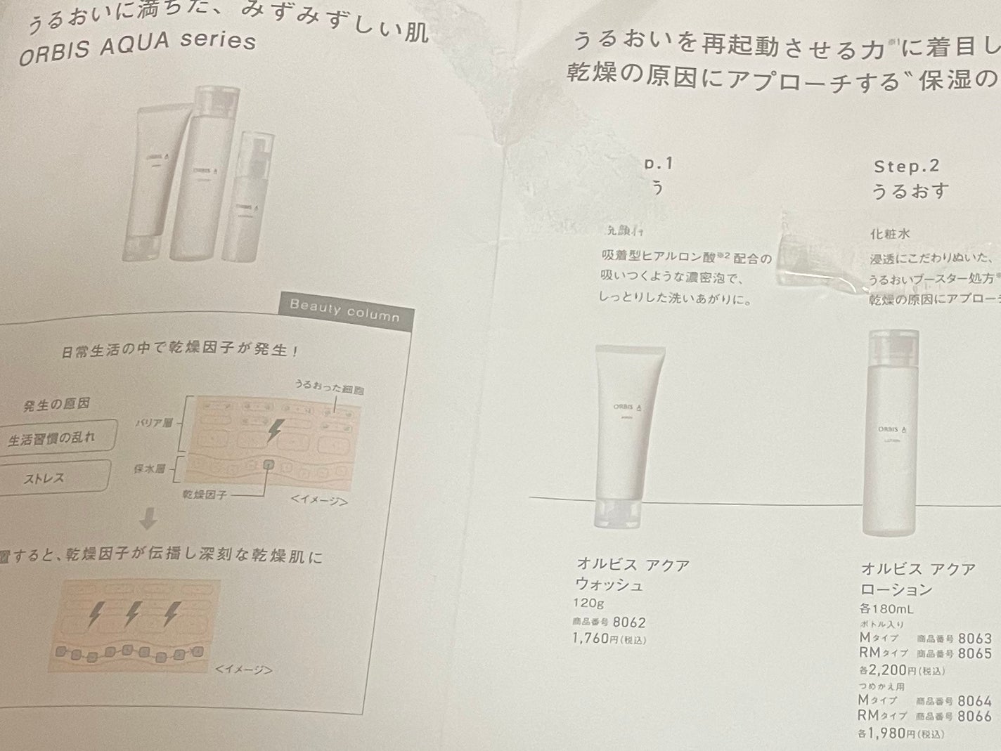 オルビス アクア トライアルセットM(保湿タイプ)/オルビス/スキンケアキットを使ったクチコミ(1枚目)