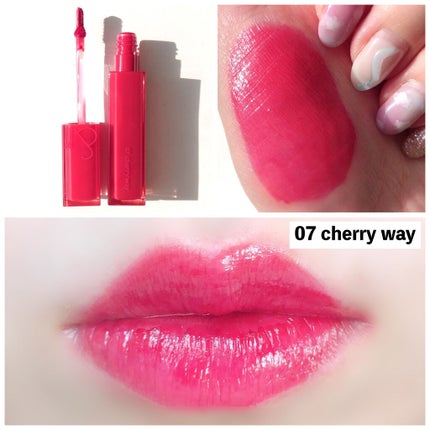 デュイフルウォーターティント/rom&nd/リップティントを使ったクチコミ(8枚目)