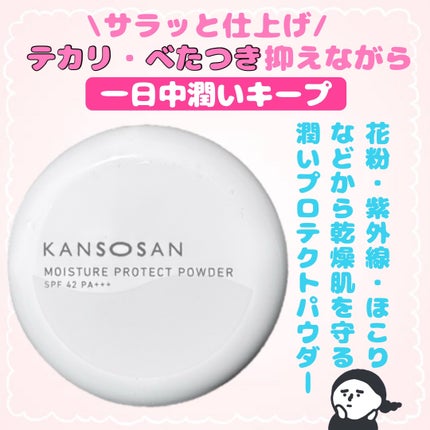 乾燥さん 保湿力プロテクトパウダー/乾燥さん/プレストパウダーを使ったクチコミ(1枚目)