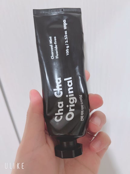 Cha Cha Charcoal Black Toothpaste/chacha/歯磨き粉を使ったクチコミ(1枚目)