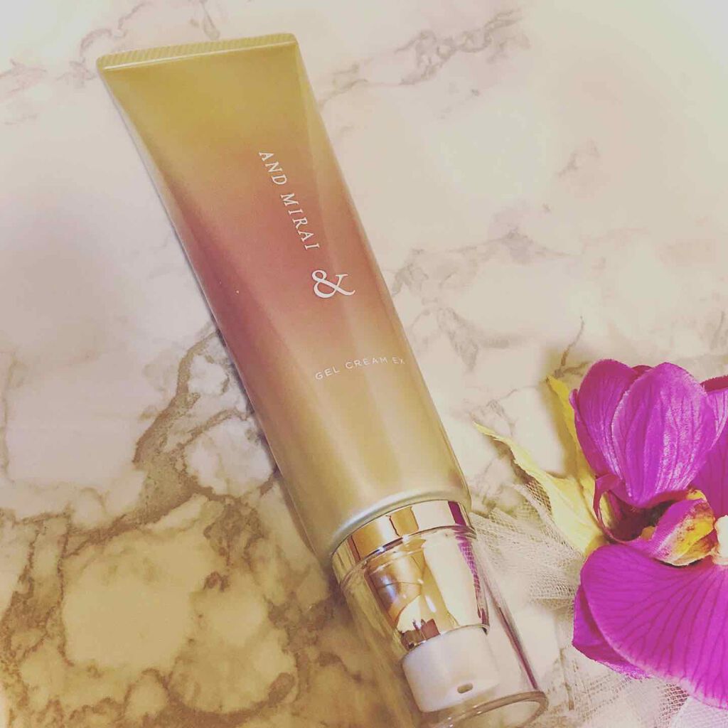 スキン アップ ジェルクリームEX/AND MIRAI/オールインワン化粧品を使ったクチコミ（1枚目）