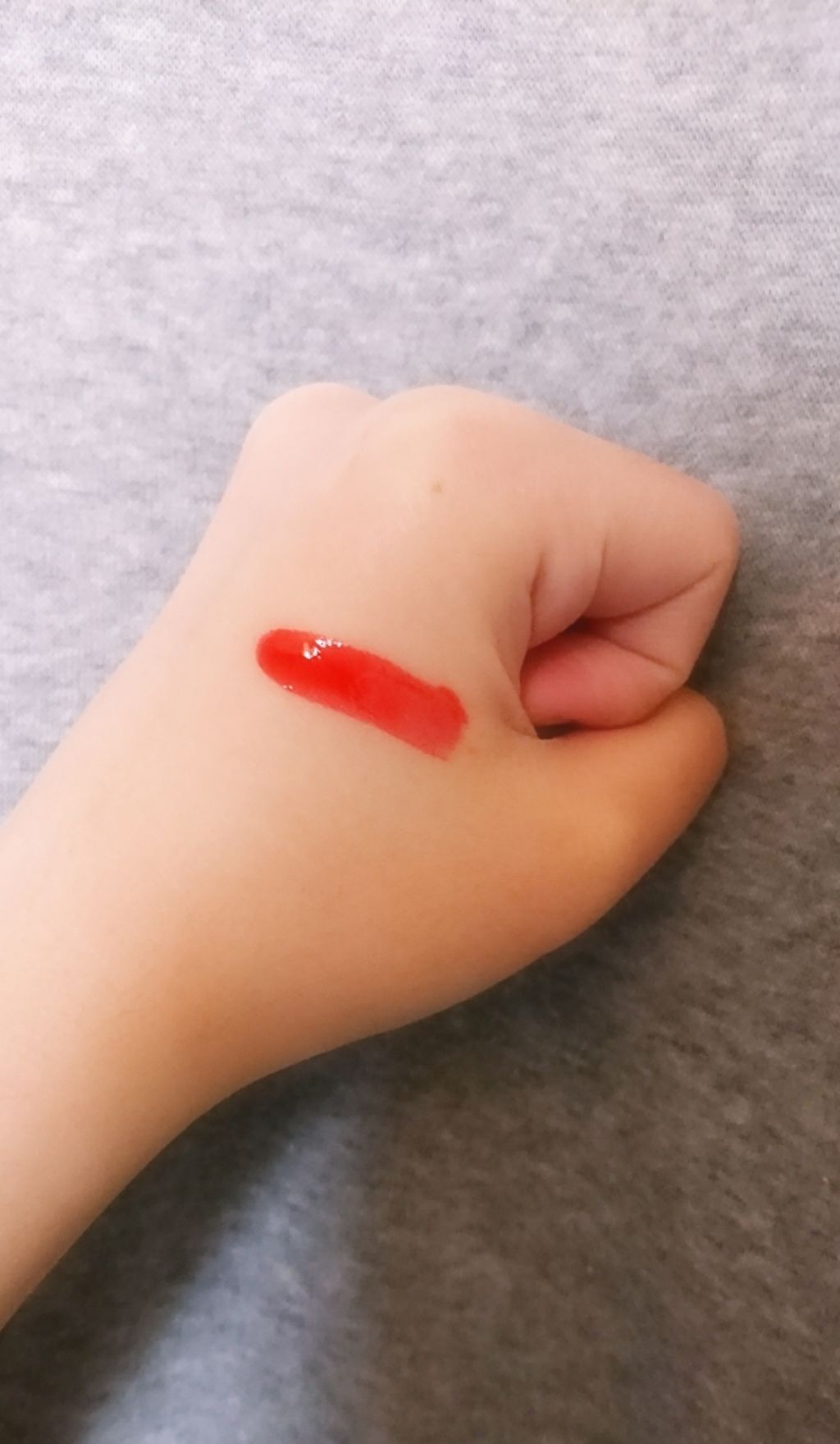 ディアダーリン ウォータージェルティント （アイスティント）/ETUDE/口紅を使ったクチコミ（2枚目）