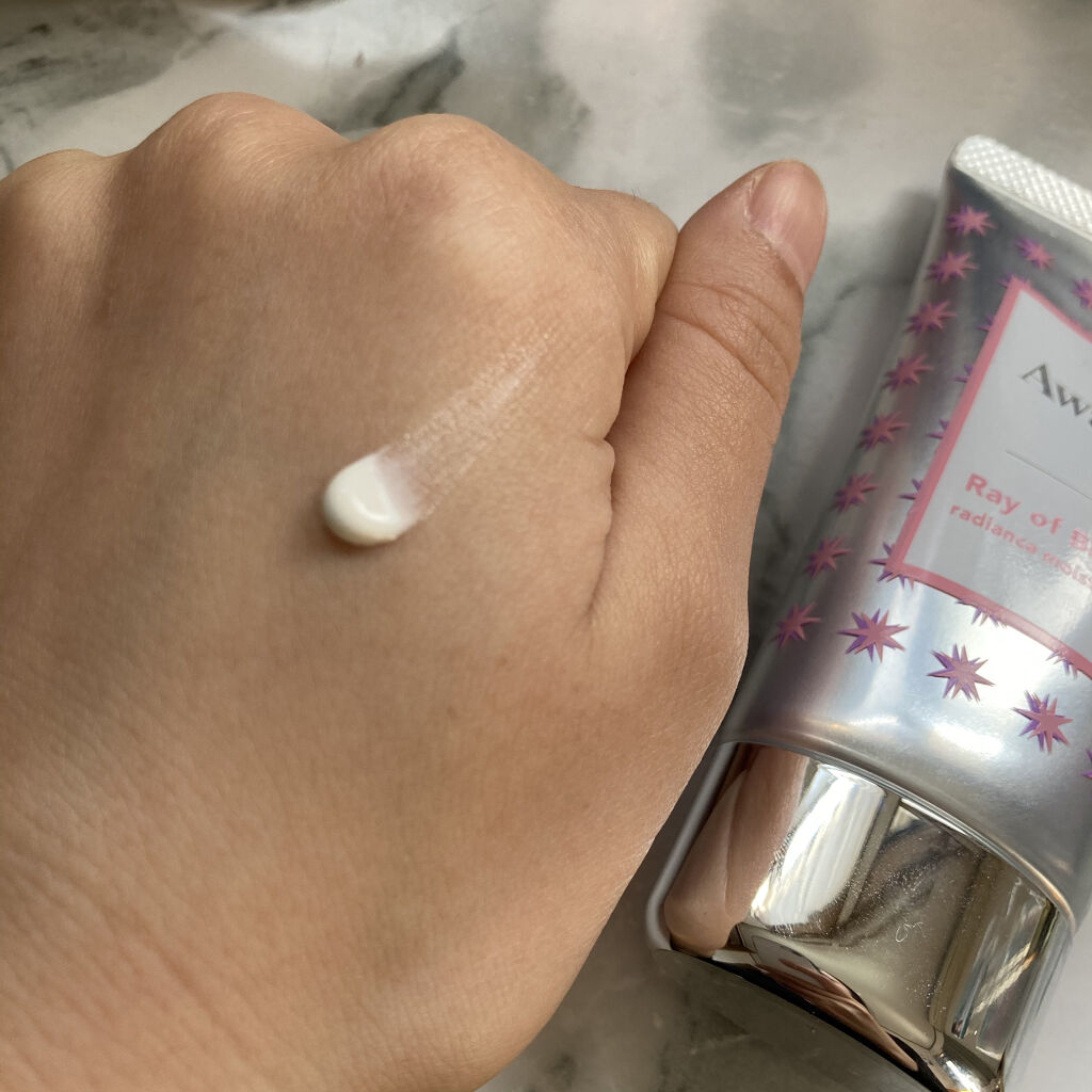 レイオブブライト ラディアンス モイスチュアライザー/Awake/化粧下地を使ったクチコミ（2枚目）