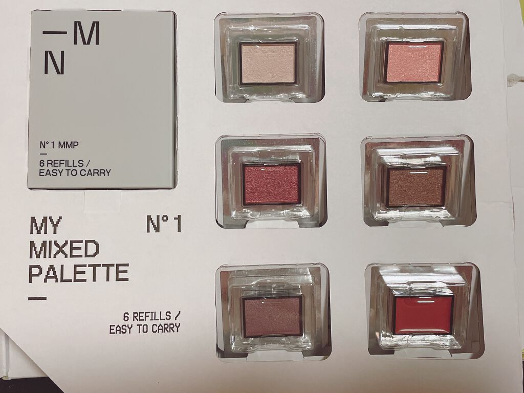 MY MIXED PALETTE 6色カスタムパレット/MN/マルチパレットを使ったクチコミ(2枚目)